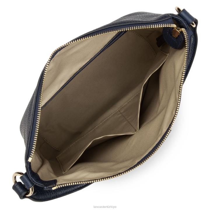 kadınlar kova çanta kumul çalışması mavi fonce Lancaster Paris çanta H0LP3901