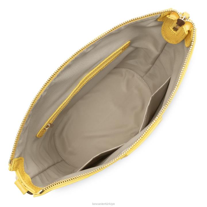 kadınlar kova çanta kumul çalışması sarı Lancaster Paris çanta H0LP3912