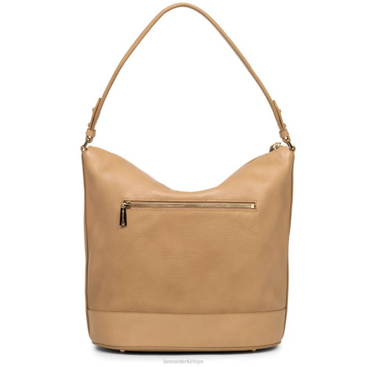 kadınlar kova çanta kumul gündelik doğal Lancaster Paris çanta H0LP3333