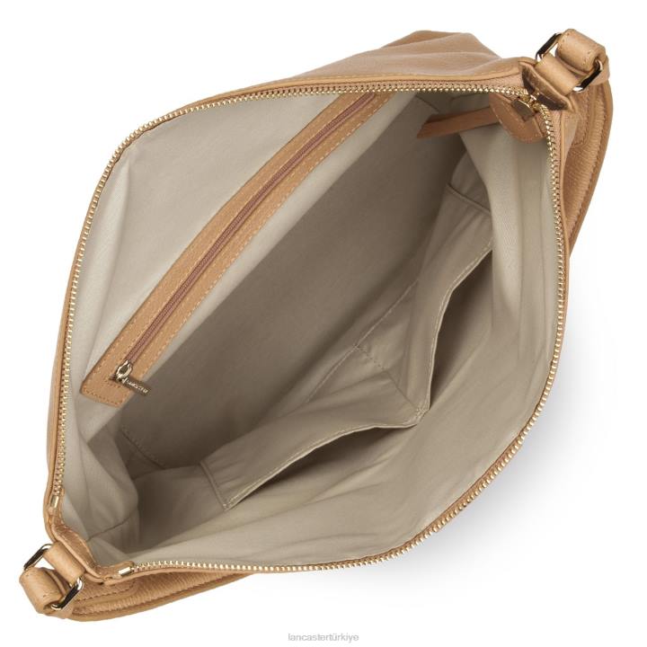 kadınlar kova çanta kumul gündelik doğal Lancaster Paris çanta H0LP3333