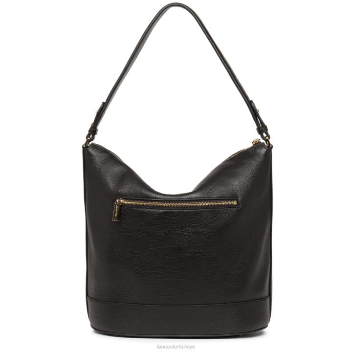 kadınlar kova çanta kumul gündelik kara Lancaster Paris çanta H0LP3325