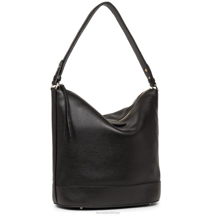 kadınlar kova çanta kumul gündelik kara Lancaster Paris çanta H0LP3325