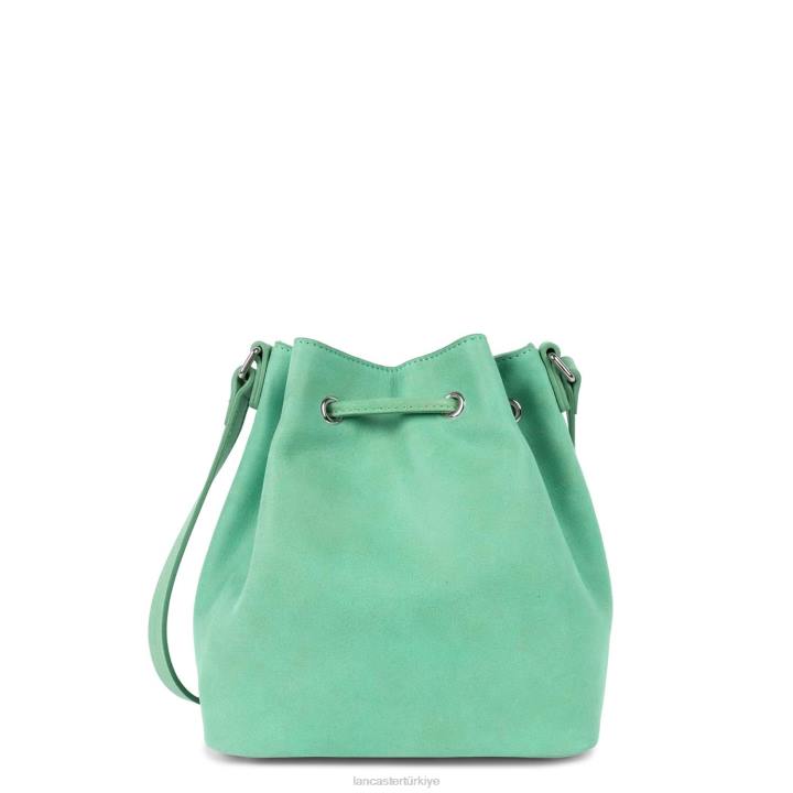 kadınlar kova çanta ülke saçak turkuaz Lancaster Paris çanta H0LP4544