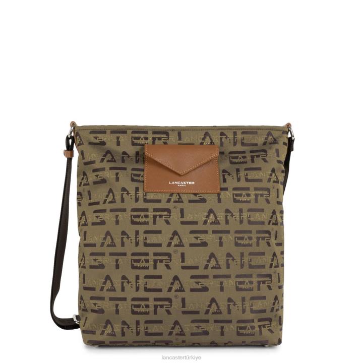 kadınlar kova çanta logosu kba kestane rengi Lancaster Paris çanta H0LP4230