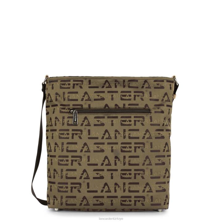 kadınlar kova çanta logosu kba marron-natürel-yeşim Lancaster Paris çanta H0LP4231