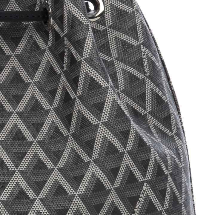 kadınlar kova çanta simgesi kara Lancaster Paris çanta H0LP3867