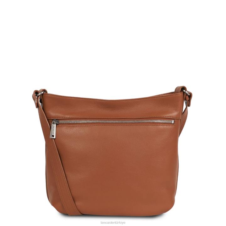 kadınlar kova çanta yumuşak vintage nova Chataigne timsahı Lancaster Paris çanta H0LP4030