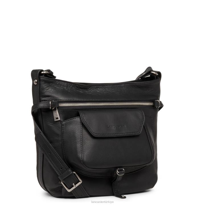 kadınlar kova çanta yumuşak vintage nova kara Lancaster Paris çanta H0LP4026