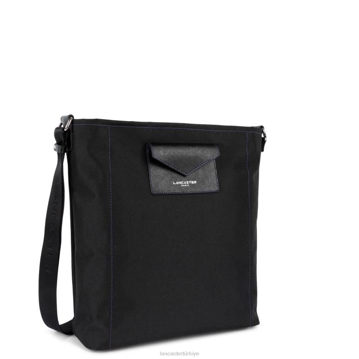 kadınlar kova çantası akıllı kba kara menekşe Lancaster Paris çanta H0LP3986