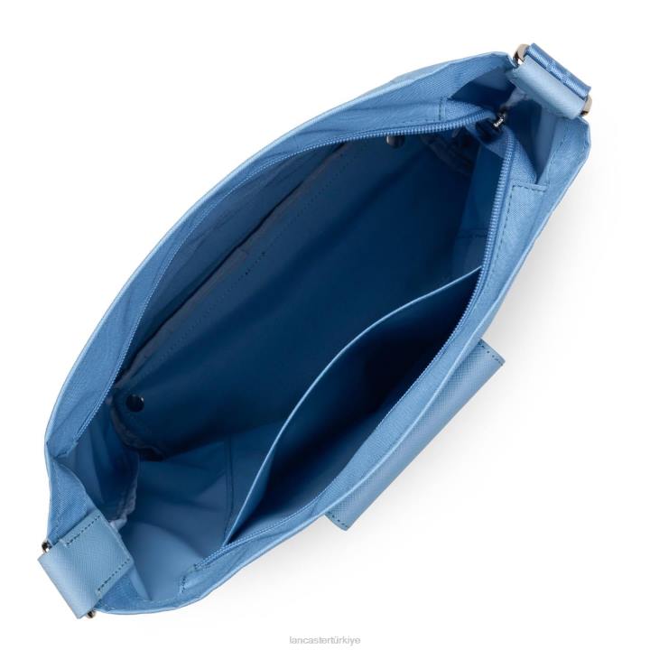 kadınlar kova çantası akıllı kba mavi azur Lancaster Paris çanta H0LP3978