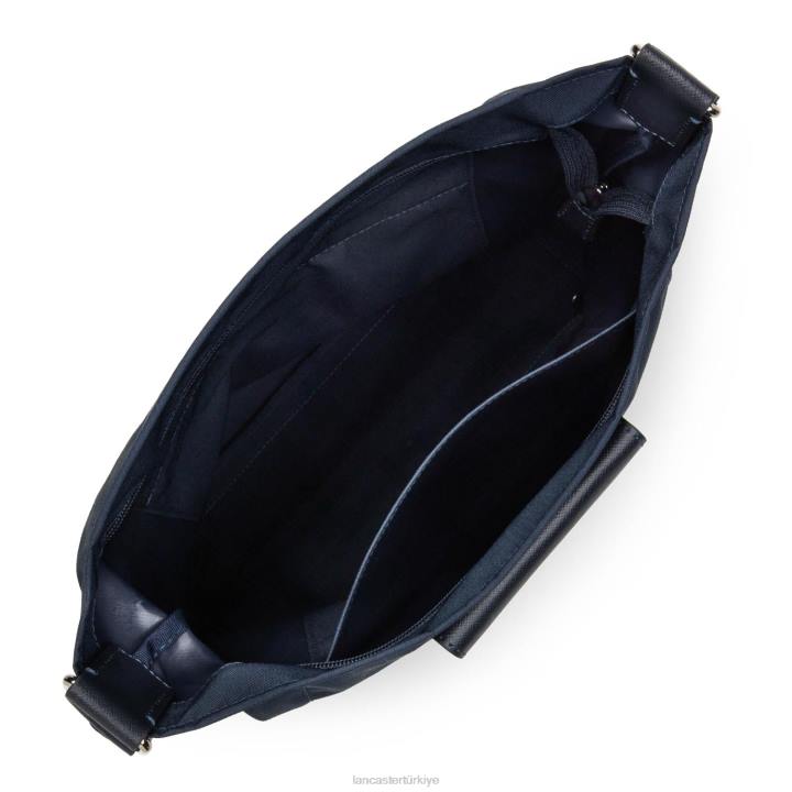 kadınlar kova çantası akıllı kba mavi fonce Lancaster Paris çanta H0LP3982