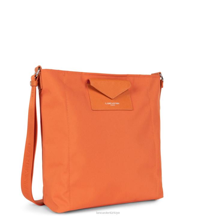 kadınlar kova çantası akıllı kba turuncu Lancaster Paris çanta H0LP3979