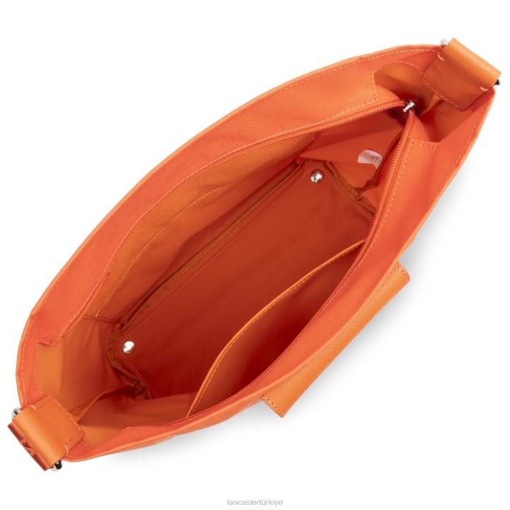 kadınlar kova çantası akıllı kba turuncu Lancaster Paris çanta H0LP3979