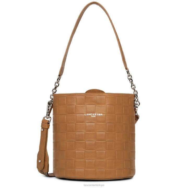 kadınlar kova çantası deve Lancaster Paris çanta H0LP4401