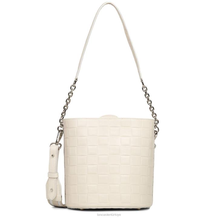 kadınlar kova çantası ekru Lancaster Paris çanta H0LP4402