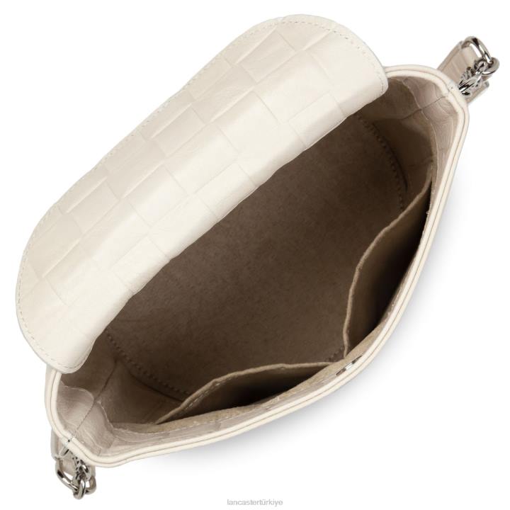 kadınlar kova çantası ekru Lancaster Paris çanta H0LP4402