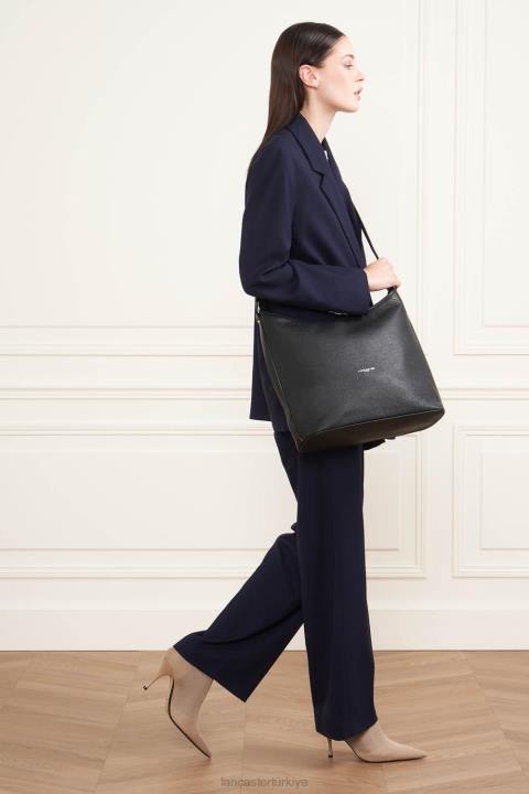 kadınlar kova çantası firenze kara Lancaster Paris çanta H0LP4541