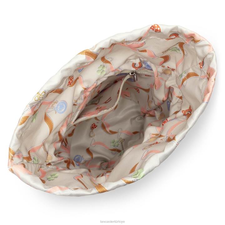 kadınlar kova çantası gerçek sepetçi söğüdü deve söğüdü Lancaster Paris çanta H0LP4406