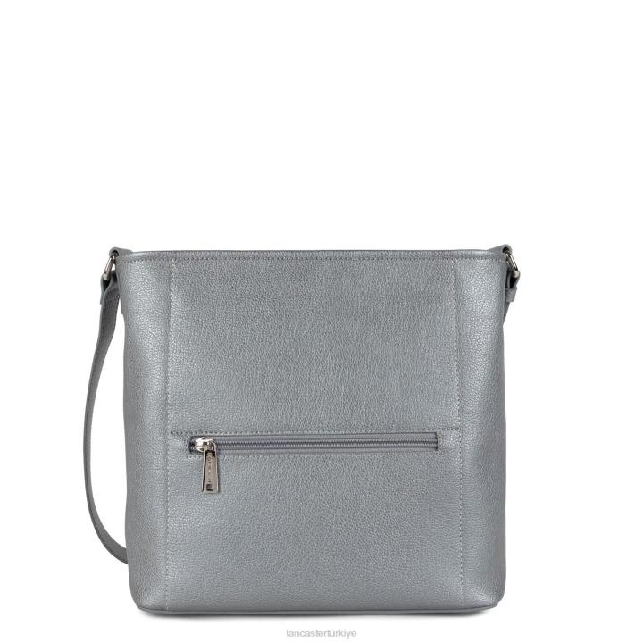 kadınlar kova çantası maya argent-bleu cendre-gris Lancaster Paris çanta H0LP3999