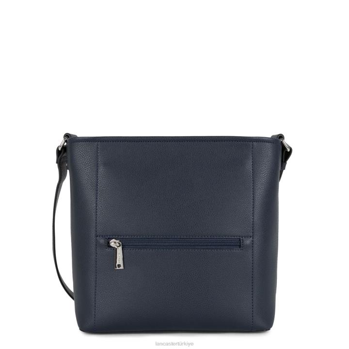 kadınlar kova çantası maya bleu fonce-gris chaud-carmin Lancaster Paris çanta H0LP3993