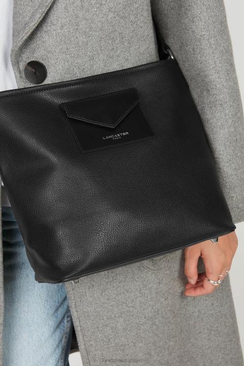 kadınlar kova çantası maya kara Lancaster Paris çanta H0LP3991