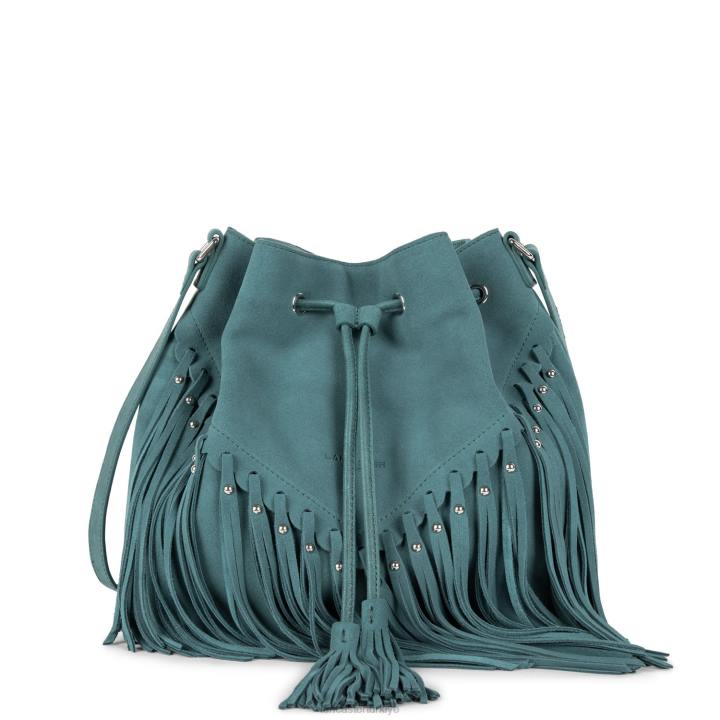 kadınlar kova çantası santa fe saçak dikey paon Lancaster Paris çanta H0LP3699