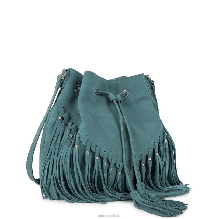 kadınlar kova çantası santa fe saçak dikey paon Lancaster Paris çanta H0LP3699