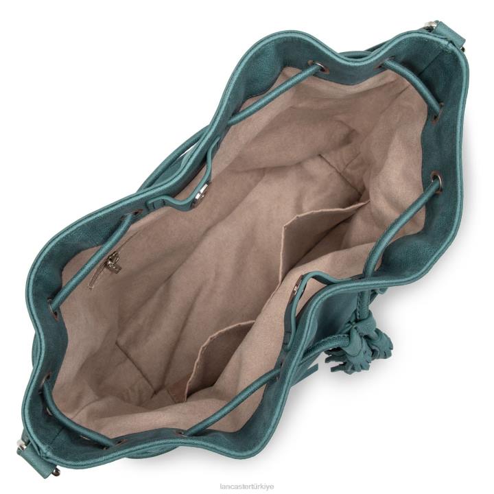 kadınlar kova çantası santa fe saçak dikey paon Lancaster Paris çanta H0LP3699