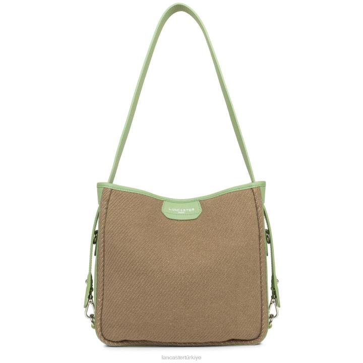 kadınlar m kova çanta gerçek midi çıplak yeşim Lancaster Paris çanta H0LP3272