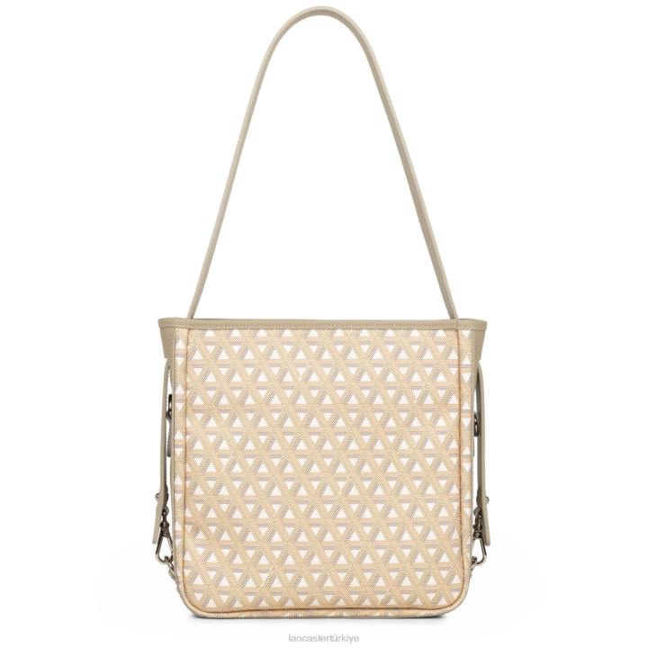 kadınlar m kova çanta ikonu bej Lancaster Paris çanta H0LP3306