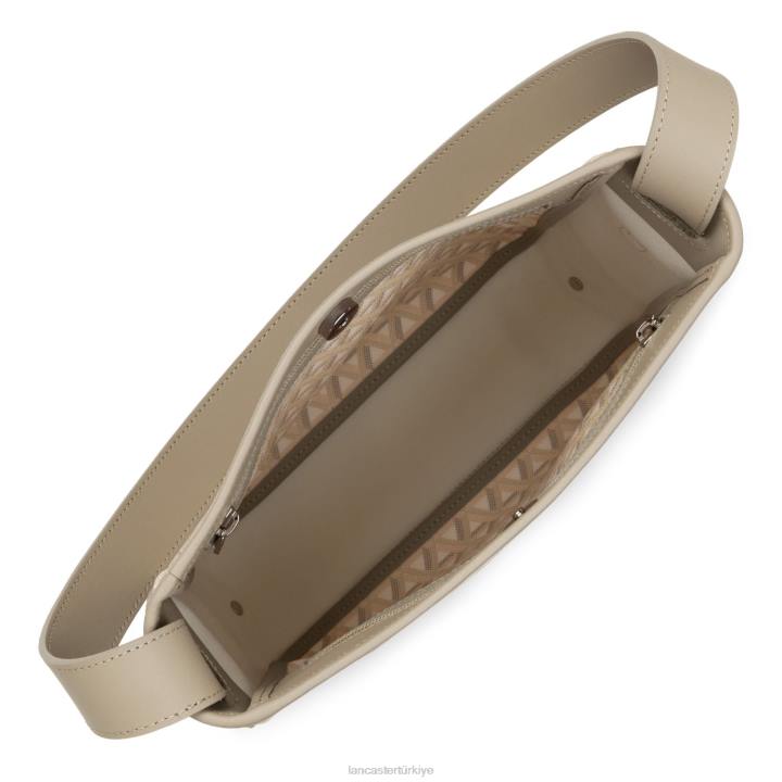 kadınlar m kova çanta ikonu bej Lancaster Paris çanta H0LP3306