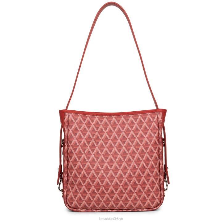 kadınlar m kova çanta ikonu kırmızı Lancaster Paris çanta H0LP3303