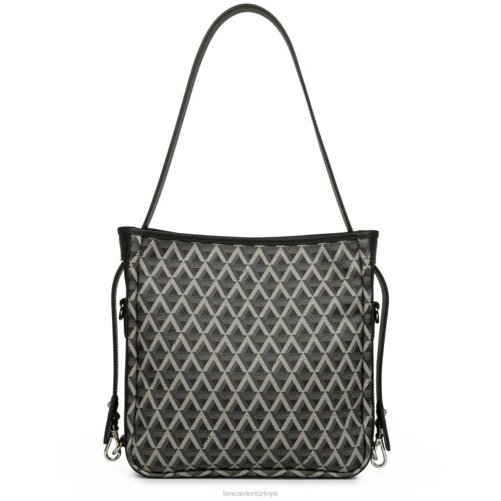 kadınlar m kova çanta ikonu kara Lancaster Paris çanta H0LP3305