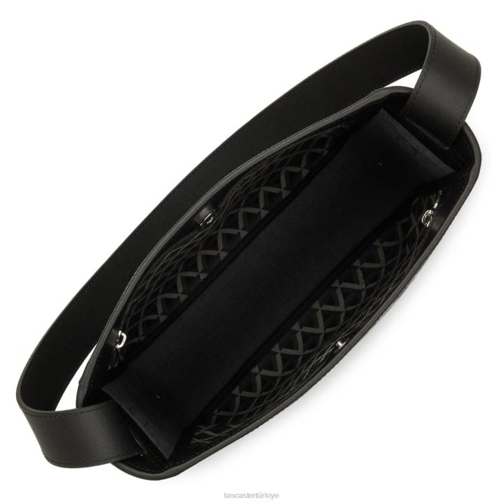 kadınlar m kova çanta ikonu kara Lancaster Paris çanta H0LP3305