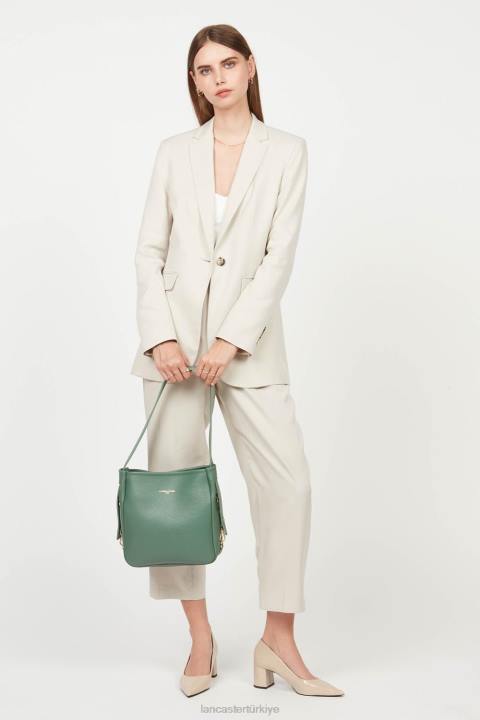 kadınlar m kova çantası faulonne çift kişilik dikey ön veya Lancaster Paris çanta H0LP3289