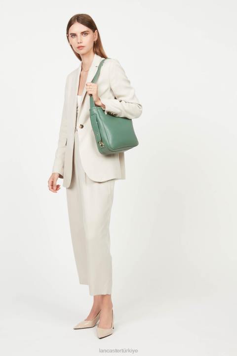 kadınlar m kova çantası faulonne çift kişilik dikey ön veya Lancaster Paris çanta H0LP3289