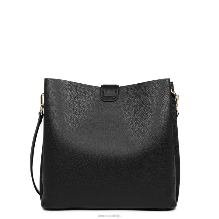 kadınlar m kova çantası faulonne çift kişilik noir-in-çıplak Lancaster Paris çanta H0LP4153