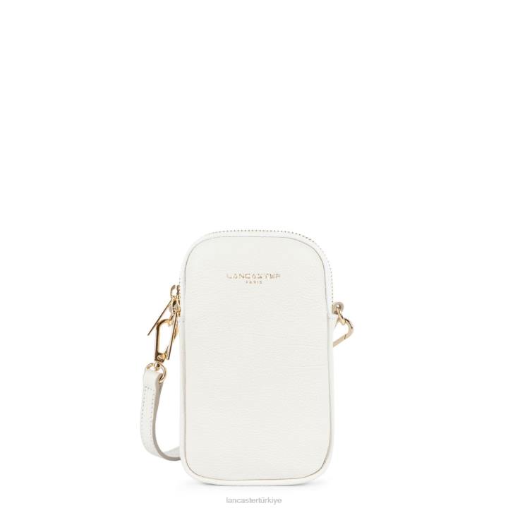 kadınlar akıllı telefon tutucu kumul beyaz kasa Lancaster Paris çanta H0LP144