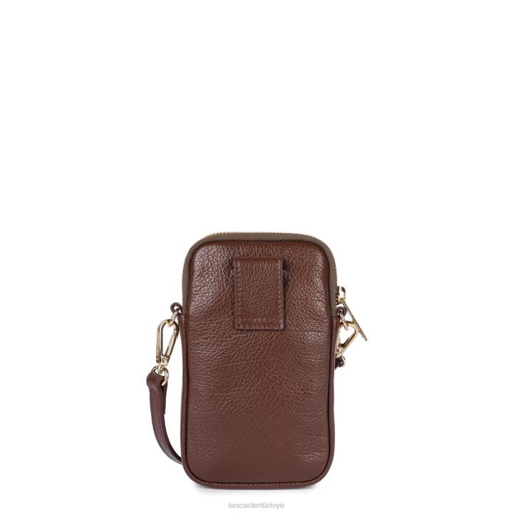 kadınlar akıllı telefon tutucu kumul chataigne Lancaster Paris çanta H0LP147