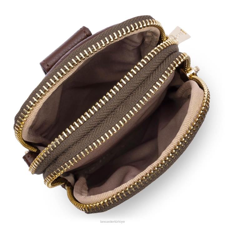 kadınlar akıllı telefon tutucu kumul chataigne Lancaster Paris çanta H0LP147