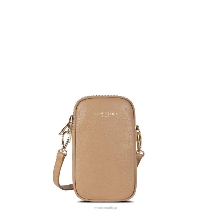 kadınlar akıllı telefon tutucu kumul doğal Lancaster Paris çanta H0LP155