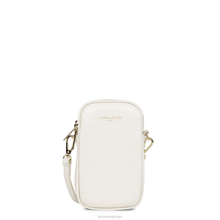 kadınlar akıllı telefon tutucu kumul ekru Lancaster Paris çanta H0LP152