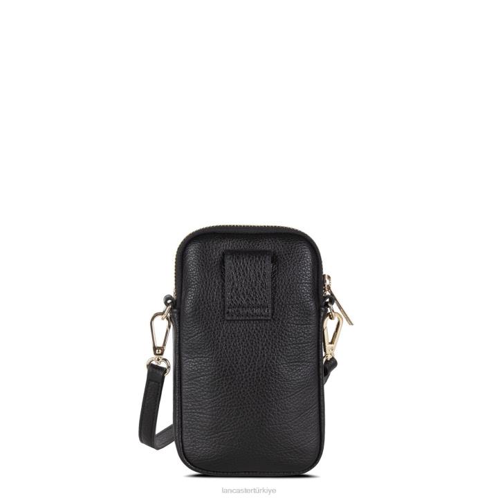 kadınlar akıllı telefon tutucu kumul kara Lancaster Paris çanta H0LP143