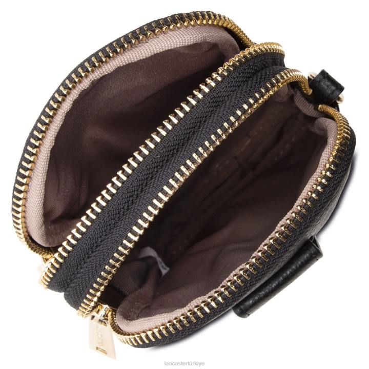 kadınlar akıllı telefon tutucu kumul kara Lancaster Paris çanta H0LP143