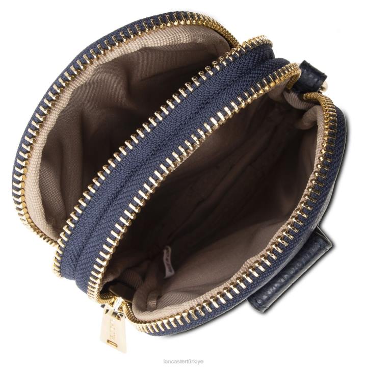 kadınlar akıllı telefon tutucu kumul mavi fonce Lancaster Paris çanta H0LP154
