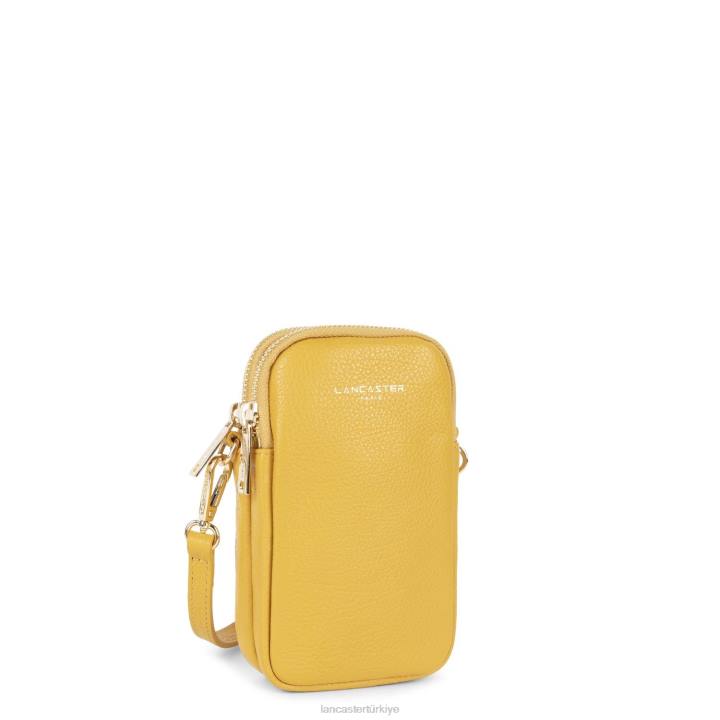 kadınlar akıllı telefon tutucu kumul okre Lancaster Paris çanta H0LP145