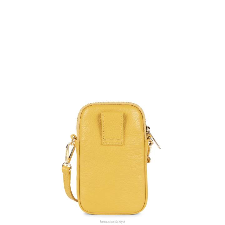 kadınlar akıllı telefon tutucu kumul okre Lancaster Paris çanta H0LP145