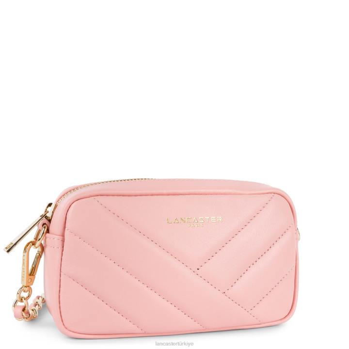 kadınlar mini akıllı telefon tutucusu yumuşak matelasse gül clair Lancaster Paris çanta H0LP9