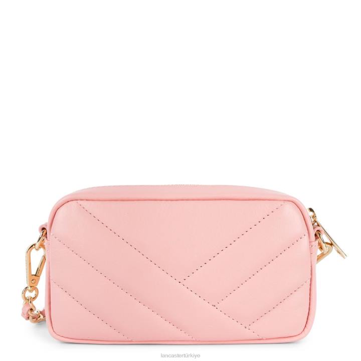 kadınlar mini akıllı telefon tutucusu yumuşak matelasse gül clair Lancaster Paris çanta H0LP9