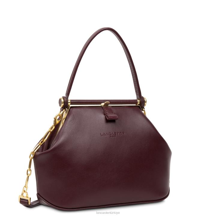 kadınlar mini çanta stüdyo rüyası bordo Lancaster Paris çanta H0LP50
